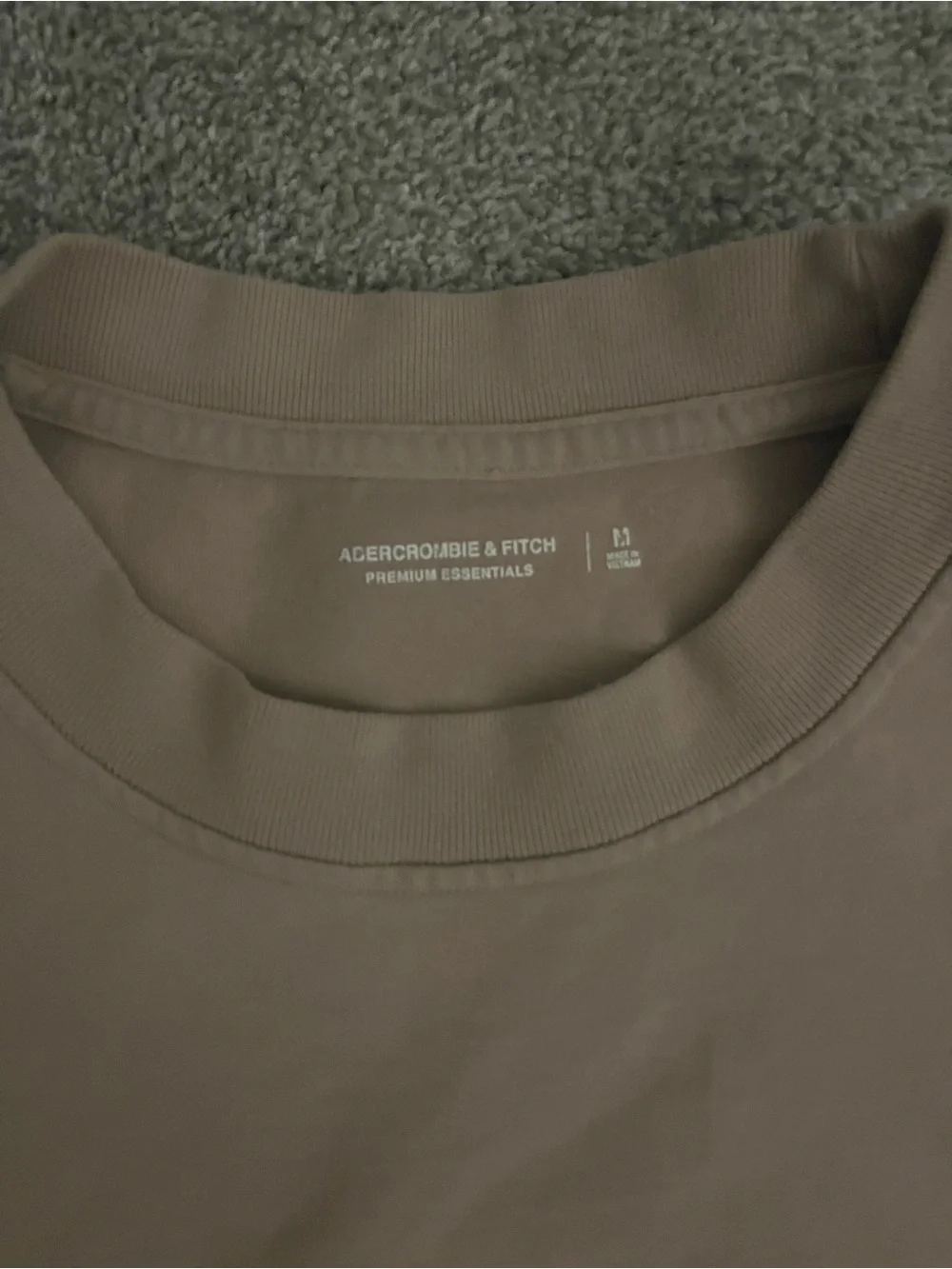 Abercrombie & Fitch Short Sleeve Tees in Navy, Beige, and Slate